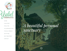 Tablet Screenshot of casitaysabel.com